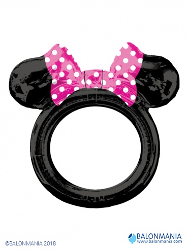 Minnie Mouse selfie okvir balon za fotkanje