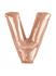 ROSE GOLD SLOVO veliki balon na helij