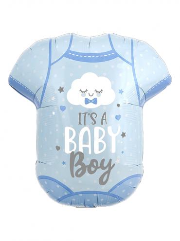 Folijski balon "Baby Boy Onesie" na helij
