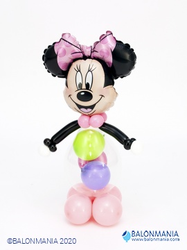 Balon dekoracija "Minnie Mouse" stolna