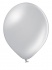 Srebrni baloni metalik latex 30cm (50 kom)