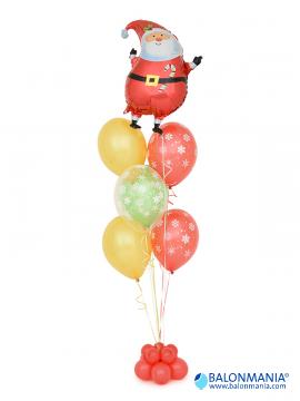 Buket helijskih balona DJED MRAZ standard