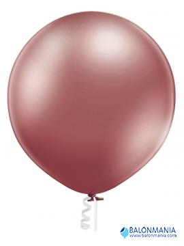 Glossy Rose Gold balon lateks jumbo 60cm