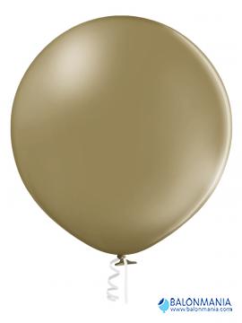 Badem bež krem balon pastel 60cm jumbo