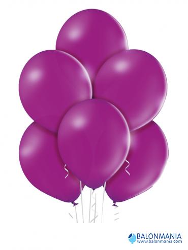 Bordo violet baloni pastel lateks 30cm (50 kom)