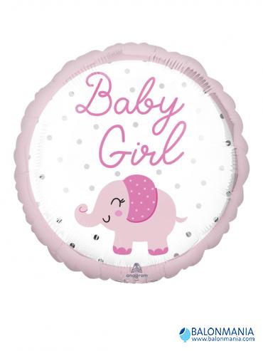 Helijski balon BABY GIRL ELEPHANT