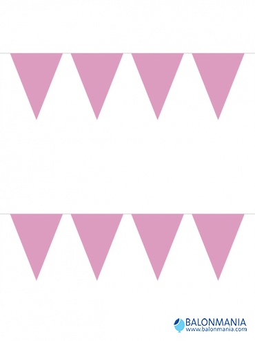 Party zastavice pink 10 m