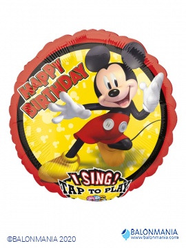Mickey Mouse svirajući balon folijski