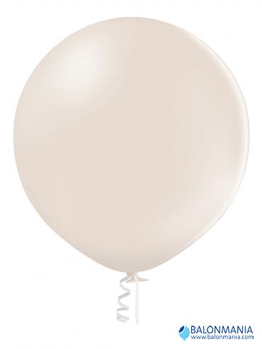 Alabaster bež bijeli balon jumbo 60cm