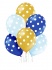 Lateks baloni TOČKICE BOY 30 cm (6 kom)