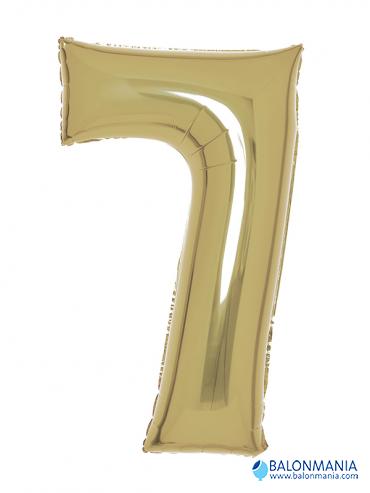 Balon broj 7 BIJELO ZLATO