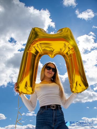 ZLATNO SLOVO veliki balon na helij