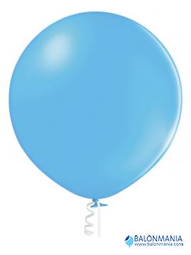 Cijan plavi balon jumbo 60 cm