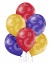 Ukrasni dezenirani baloni 30 cm (6 kom)