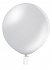 Jumbo balon lateks METAL 60 cm