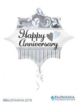 Happy Anniversary balon folijski