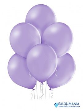 Lila pastelni baloni lateks 30 cm (50 kom)