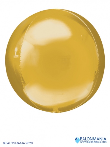 Orbz Gold Foil Balloon G20 packed 38 x 40 cm