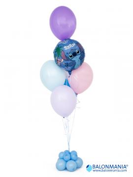Stitch balonski buket helij standard