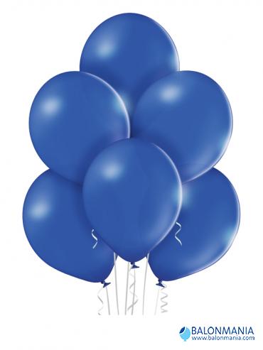 Royal plavi baloni pastel lateks 30cm (50 kom)