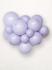 Lila soft pastelni baloni lateks 30cm (50 kom)