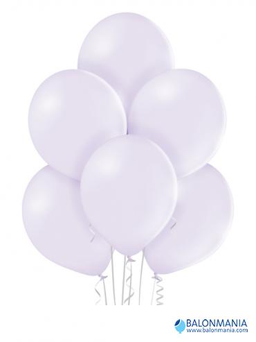 Lila soft pastelni baloni lateks 30cm (50 kom)