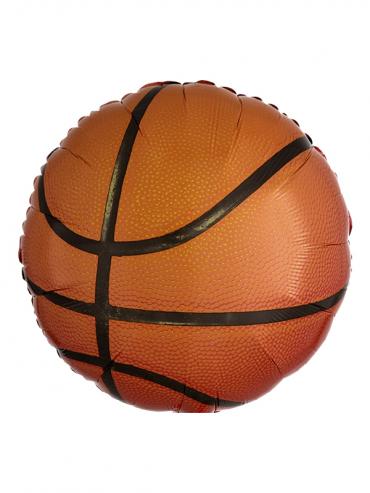 Folijski balon u obliku košarkaške lopte - 43 cm