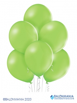 Zeleni baloni pastel latex 30 cm (50 kom)