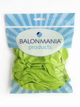 Lime zeleni baloni pastel latex 30cm (50 kom)