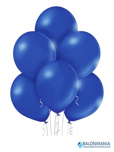 Royal plavi baloni metal 30cm (50 kom)