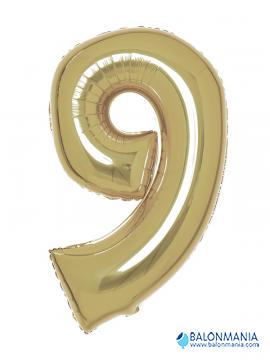 Balon broj 9 BIJELO ZLATO