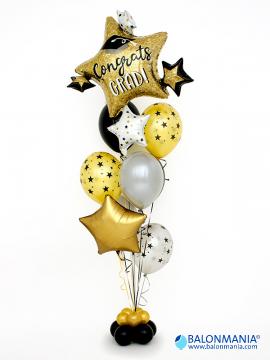 Buket balona "Diploma" premium