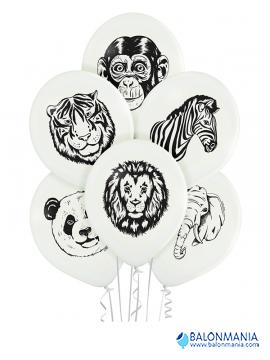 Baloni divlje životinje 6 kom