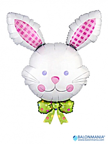 Balon na helij Happy Hop Bunny folijski
