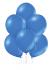 Plavi baloni metalik latex 30cm (50 kom)