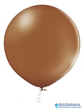 Moka smeđi pastelni balon jumbo 60cm