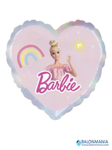 Balon BARBIE srce na helij