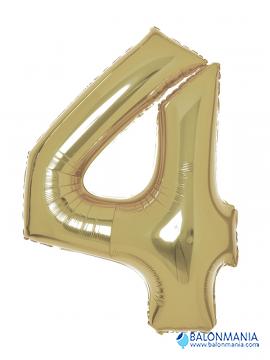 Balon broj 4 BIJELO ZLATO