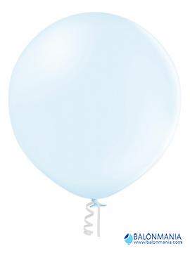 Ledeno plavi soft pastel balon jumbo 60 cm