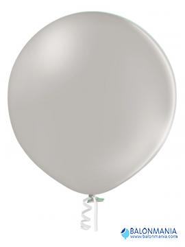 Nježno sivi soft pastel balon 60cm 