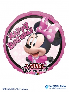Minnie Mouse svirajući balon folijski