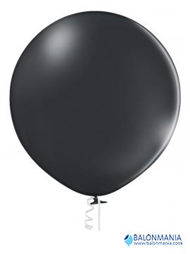 Tamno sivi pastelni balon jumbo 60cm