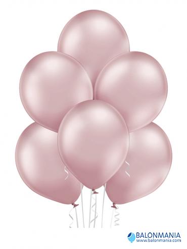 Balon lateks glossy nježno pink 6 kom.