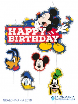 Rođendanske svjećice Mickey Mouse