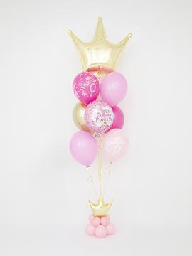 Helijski buket balona  PRINCEZA  premium