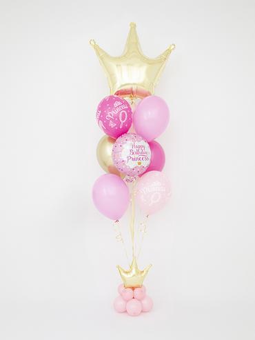 Helijski buket balona  PRINCEZA  premium