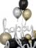 Balon dekoracija Happy Birthday premium