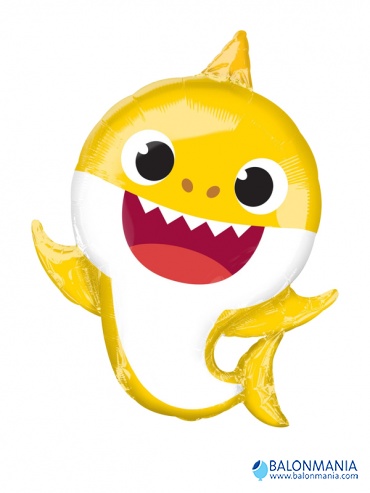 Veliki folijski balon BABY SHARK 