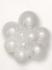 Perla bijeli baloni metal latex 30 cm (50 kom)