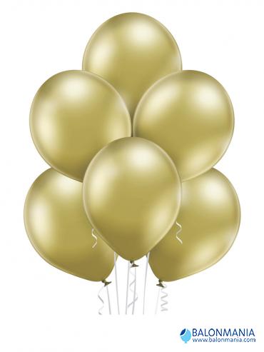 Glossy zlatni baloni latex 30cm (50 kom)